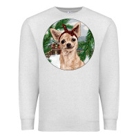 Oatmeal Heather Chihuahua And Farm Premium Sweatshirt - RanaPortraitStore