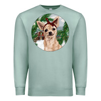 Seafoam Chihuahua And Farm Premium Sweatshirt - RanaPortraitStore