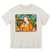 Cream autumn sheep in a pumpkin Heavy Core Tee - Jasminsmagicworld