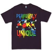 Plum Perfectly unique Autism Awareness Day Premium Tee - FaDigitalArtStudio