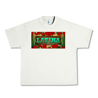 Pistachio latina license plate Urban Heavy Tee - BundleAndBundleShop