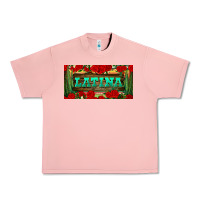 Salmon latina license plate Urban Heavy Tee - BundleAndBundleShop