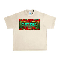 Latina License Plate Urban Heavy Tee | Teevron