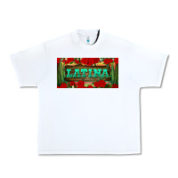 White latina license plate Urban Heavy Tee - BundleAndBundleShop
