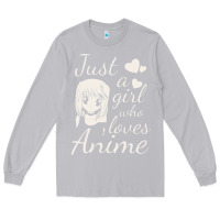 Moon Dust just a girl who loves anime Long Sleeve Tee - DesigneFamous
