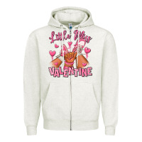 Oatmeal Heather little miss valentine afro kid sneakers Zipper Hoodie - RanaPortraitStore
