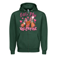 Sports Green little miss valentine afro kid sneakers Zipper Hoodie - RanaPortraitStore