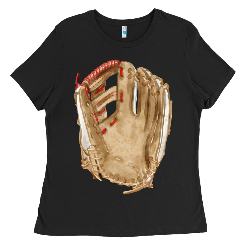 Catchers Mitt Fa Element Ladies Tee by FaDigitalArtStudio | Teevron
