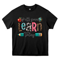 Black y'all gonna learn today Heavy Core Tee - OliviaCreatesArt
