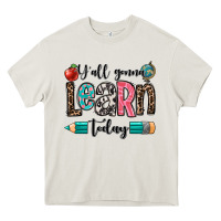 Cream y'all gonna learn today Heavy Core Tee - OliviaCreatesArt
