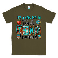 Army Green it's a good day to teach tiny humans Classic Tee - OliviaCreatesArt