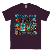 Plum it's a good day to teach tiny humans Classic Tee - OliviaCreatesArt