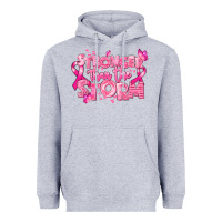 Heather Grey stronger than the storm breast cancer Heavyweight Hoodie - RanaPortraitStore