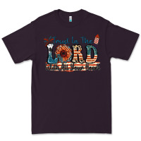 Plum Trust in the lord with all your heart Premium Tee - FaDigitalArtStudio
