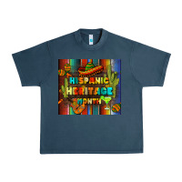 Midnight Navy hispanic heritage month tumbler Urban Heavy Tee - BundleAndBundleShop