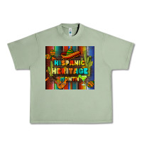 Oil Green hispanic heritage month tumbler Urban Heavy Tee - BundleAndBundleShop