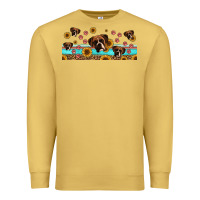 Antique Gold western boxer dogs Premium Sweatshirt - Jasminsmagicworld