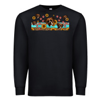 Black western boxer dogs Premium Sweatshirt - Jasminsmagicworld