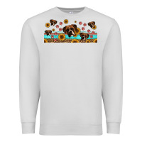 Dove Grey western boxer dogs Premium Sweatshirt - Jasminsmagicworld