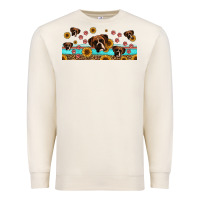Sandshell western boxer dogs Premium Sweatshirt - Jasminsmagicworld