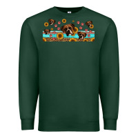 Sports Green western boxer dogs Premium Sweatshirt - Jasminsmagicworld
