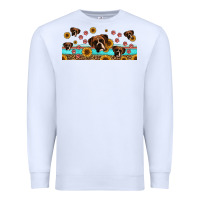 White western boxer dogs Premium Sweatshirt - Jasminsmagicworld