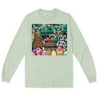 Matcha easter Long Sleeve Tee - CowhideDigitalArt