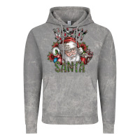 Cloud Rock howdy santa Vintage Hoodie - SublimationCraftShop
