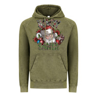 Vintage Olive howdy santa Vintage Hoodie - SublimationCraftShop