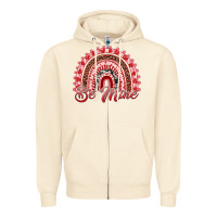 Sandshell be mine valentines day rainbow Zipper Hoodie - RanaPortraitStore