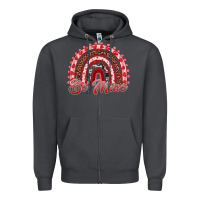 Smoke be mine valentines day rainbow Zipper Hoodie - RanaPortraitStore