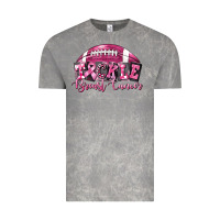 Cloud Rock Tickle Breast Cancer Football Vintage Tee - FaDigitalArtStudio