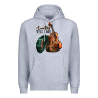 Heather Grey country till i die Premium Hoodie - Jasminsmagicworld