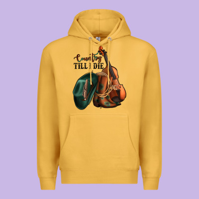 Country Till I Die Premium Hoodie Designed By Jasminsmagicworld