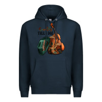 Navy country till i die Premium Hoodie - Jasminsmagicworld