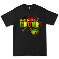 Black Do it for the culture Premium Tee - FaDigitalArtStudio
