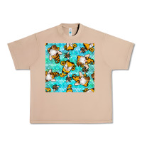 Burro honey bee gnomes seamless pattern Urban Heavy Tee - BundleAndBundleShop