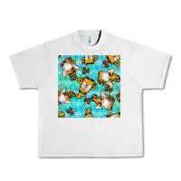 Lunar Rock honey bee gnomes seamless pattern Urban Heavy Tee - BundleAndBundleShop