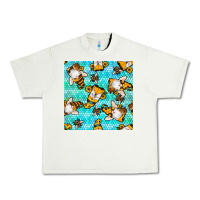 Pistachio honey bee gnomes seamless pattern Urban Heavy Tee - BundleAndBundleShop