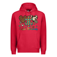 Cardinal autism awareness leopard cowhide herts puzzle Premium Hoodie - Artiststas