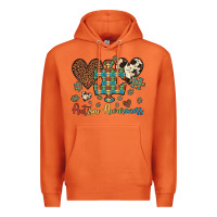 Carrot autism awareness leopard cowhide herts puzzle Premium Hoodie - Artiststas