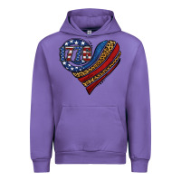 Tulip american western leopard flag heart Urban Hoodie - Jasminsmagicworld