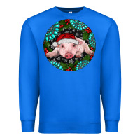 True Royal Baby Pig Christmas Premium Sweatshirt - RanaPortraitStore
