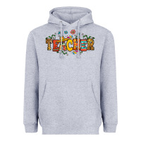Heather Grey spanish teacher Heavyweight Hoodie - RanaPortraitStore