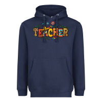 Navy spanish teacher Heavyweight Hoodie - RanaPortraitStore