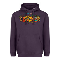 Plum spanish teacher Heavyweight Hoodie - RanaPortraitStore
