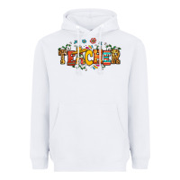 White spanish teacher Heavyweight Hoodie - RanaPortraitStore