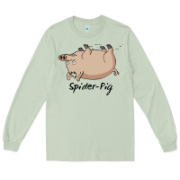 Matcha Spider Pig Long Sleeve Tee - DesigneFamous