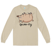 Mushroom Spider Pig Long Sleeve Tee - DesigneFamous