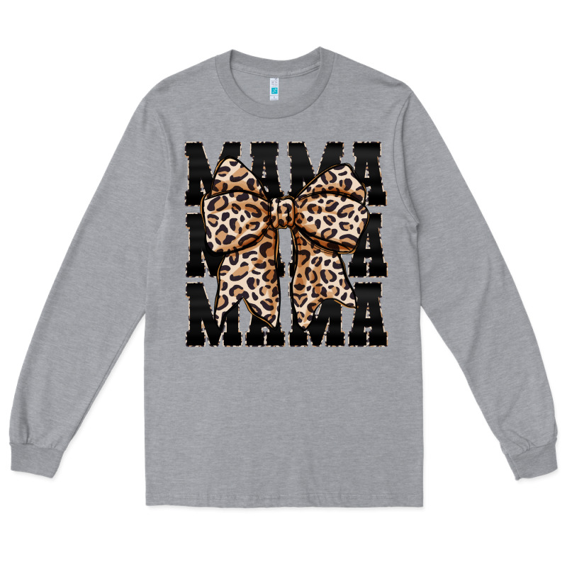 Mama Leopard Long Sleeve Tee by CowhideDigitalArt | Teevron